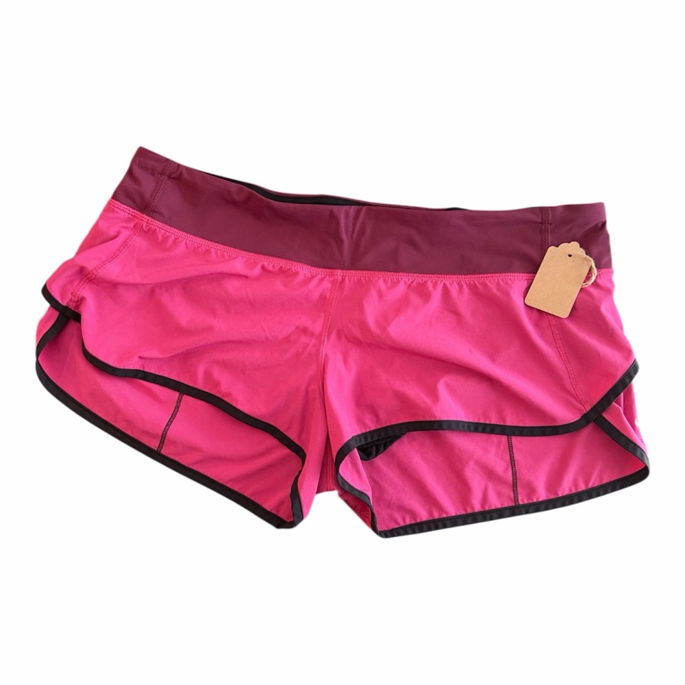 Lululemon Speed - Jewelled Magenta/Dashing Purple Women's Shorts - size 12